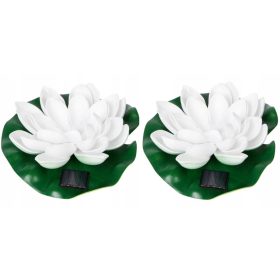 Solarna Lilia Wodna LED Svetilka za Ograjen Ribnik