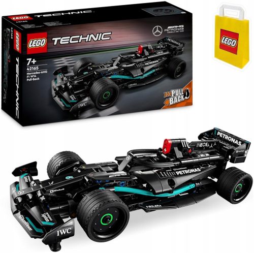 LEGO Technic 42165 Mercedes-AMG F1 W14 E Performance Pull-Back Avtomobil + LEGO papirnata vrečka