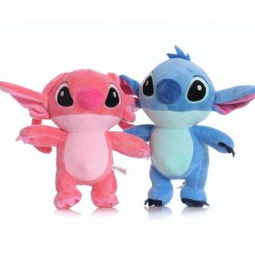   Zestaw 2x Stich+ Angel Cuddle Plušaša Igrača Beddi Medvedka Figurica 25cm