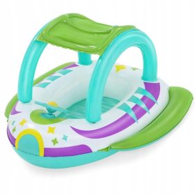   Napihljiv ponton za otroke s strešnim čolnom Bestway Space Splash 34149