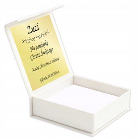 Darilna škatla za nakit Mikano, bela