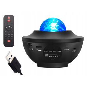   Slovenian Name: Projekcijska svetilka zvezd LED z bluetooth zvočnikom in daljinskim upravljalnikom

SEO-Optimized Description: Kompaktna projekcijska svetilka zvezd LED je idealna za ustvarjanje čarob