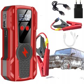 Avto Zaganjalnik Moči z LCD zaslonom 6000mAh 3 v 1