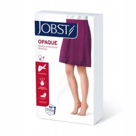   JOBST® OPAQUE kompresijske nogavice CCL2 z odprtimi prsti III/3 ČRNE REGULAR