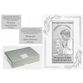  Slika Beltrami Prvo sveto obhajilo 13 x 9,5 cm