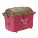 Velika škatla za igrače Princess Container Pink 60x40 cm za punčko