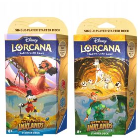   Disney Lorcan: Inklands - komplet začetnih kart Ruby & Sapphire + Disney Lorcan: Into the Inklands - komplet začetnih kart Amber & Emerald