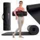 Fitnes podloga Hop-Sport Premium 190 cm x 60 cm črna