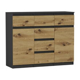 Močna in elegantna komoda z 6 predali