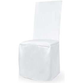 Pokrivalo za stol - Bela mat prevleka za posebne dogodke