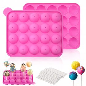 Elegantna oblika Silikonski modelčki za bonbone Lollipop