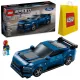 LEGO Hitrostni Prvaki 76920 Ford Mustang Dark Horse + LEGO 6315792 VP PAPIRNA VREČKA SREDNJA M 34X41X10 TE