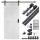 Slovenian name: Komplet sistema drsnih vrat Loft Rail Modern Black Varn Door 2m za sodoben dom

SEO-optimized description:
Kupite zdaj na Allegro.si za 141,90 € - Komplet sistema drsnih vrat Loft Rail