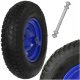 MOCNO KOLO ZA VOZICKARJA Z OSA 4.00-8 6 PR POLNO MODRO NOSILNOST 250KG 6-SLOJNO