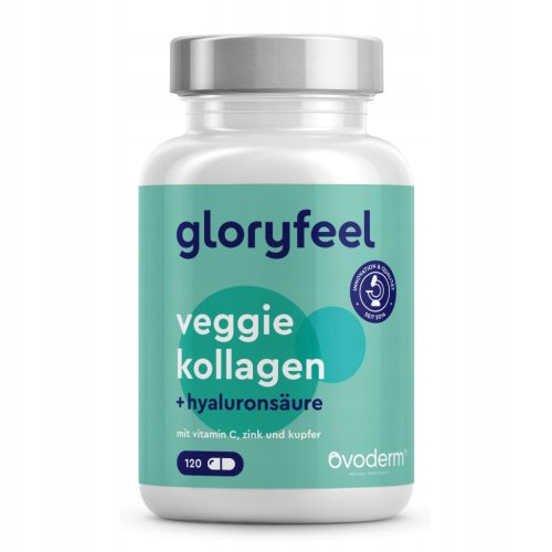 Kapsule z vegetarijanskim kolagenom in hialuronsko kislino - gloryfeel