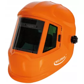   PANORAMSKA AVTOMATSKA VARILNA ČELADA TRUE COLOR ORANGE WELDMAN