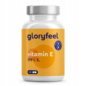   Visokokakovostne kapsule vitamina E od Gloryfeel - Zaloga za več kot 2 meseca