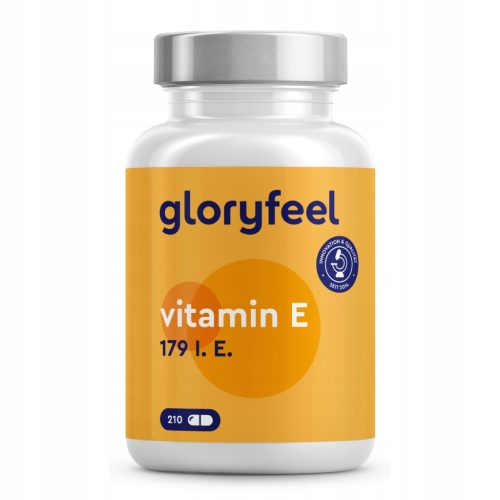 Visokokakovostne kapsule vitamina E od Gloryfeel - Zaloga za več kot 2 meseca