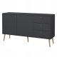 Komoda Tvilum Madrid 147 x 39 x 82 cm mat siva
