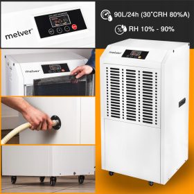   Industrijski osuševalec zraka 90L/24h z absorpcijo vlage 1600 W MELVER