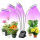 LED svetilka za gojenje rastlin s 4 glavami LCD zaslonom 96W