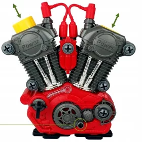 Mali mehanični motor Qulki za sestavljanje in razstavljanje