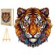  VELIKA LESENA SESTAVKA 300 DELOV TIGER V LESENI ŠKATLI