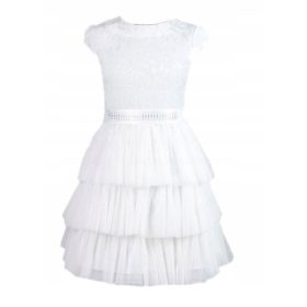   Slovenian Name: Komunijna obleka ECRU za oblačenje po obhajilu vel.158

SEO-Optimized Description:
Eleganten komunijni komplet vključuje čudovito komunijno obleko ECRU, primerno za posebne priložnosti