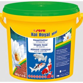 Slovenian Name: Sera Koi Royal Mini hrana za ribe 3,8 l