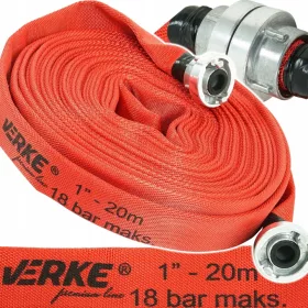   Gasilna cev za umazano vodo Greznice 1 inč 20m črpalke s priključki