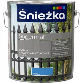   Supermal® Emajl na osnovi klorirane gume - Svetlo modra RAL 5012 - 10L