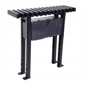 Grobnik Laura, črna, 78x23x80 cm