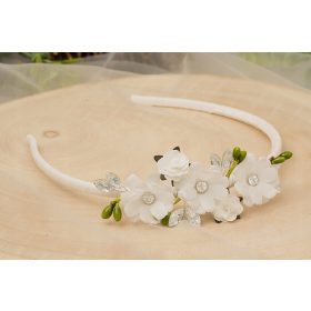   Rože za obhajilo, beli kamenčki za obhajilo, zeleni dodatki za obhajilo