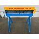 ROČNE VZDOLŽNE ŠKARJE ZA PLOČEVINO 1250MM (KRIVILNI STROJ BENDING MACHINE)
