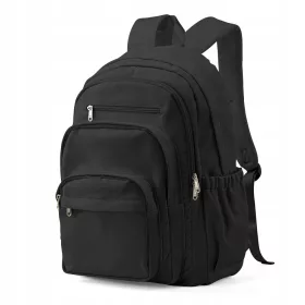 rni šolski nahrbtnik z več predelki za mladino