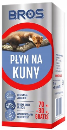 BROS tekočina proti kunam