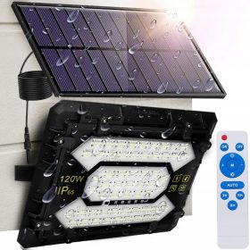   Energijsko učinkovita solarna LED svetilka 120W 10000lm s daljinskim upravljanjem