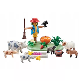 Playmobil Kmečka scena s pisanimi prašiči in ovcami