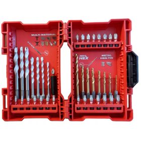 Set orodja Milwaukee 4932479854 39 kosov rdeče barve