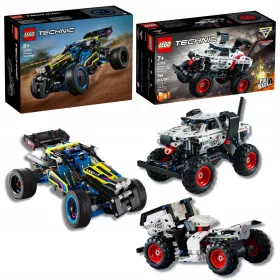   LEGO Technics Monster Jam Truck Mutt Dalmatian 42150 + Rover 42164 AVTOMOBILI 7 8 9