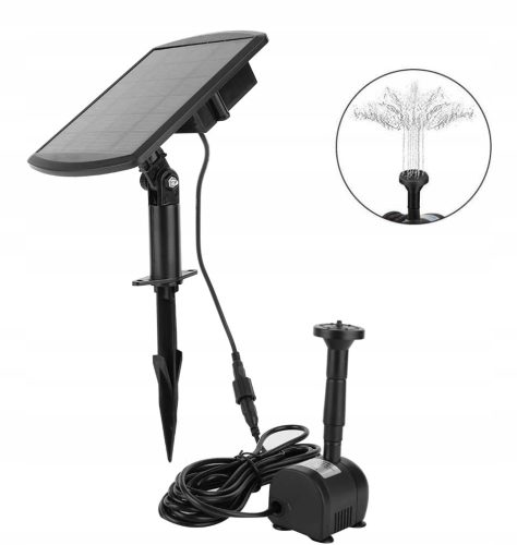FONTANA SOLARNA ČRPALKA ZA VRTNI RIBNIK 200L/H