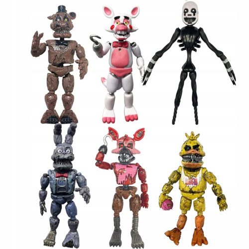 FNAF FIGURA 6 KOS Nightmarionne+Funtime Foxy (FW)