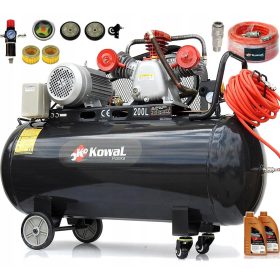   Kompresor zračna črpalka Kowal Polska K17 14 Bar 200 l 14 bar