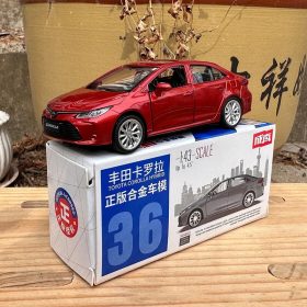    1:43 Toyota Corolla Diecasts in modeli vozil igrače Model avtomobila