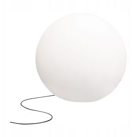 Okrogla zunanja svetilka Nowodvorski E27 40 cm bela