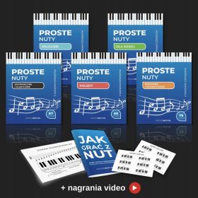 MEGA paket enostavnih not (knjižna različica)