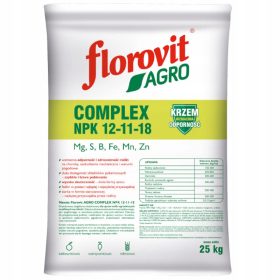   Večkomponentno gnojilo Agro kompleks 25 kg NPK 12-11-18 Granulirano