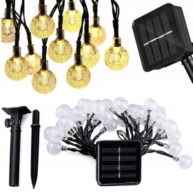 SONČNA VRTNA GIRLANDA Z LED LUČKAMI KROGLICE