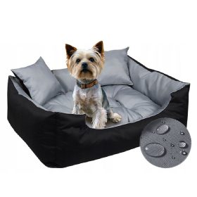    Pasja stajica ECCO nepremočljiva postelja Različni barvni odtenki sive 55 cm x 45 cm