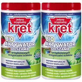   Prašek za Greznice KRET BIO Bakterije za Septične Čistilne Naprave 2x1kg